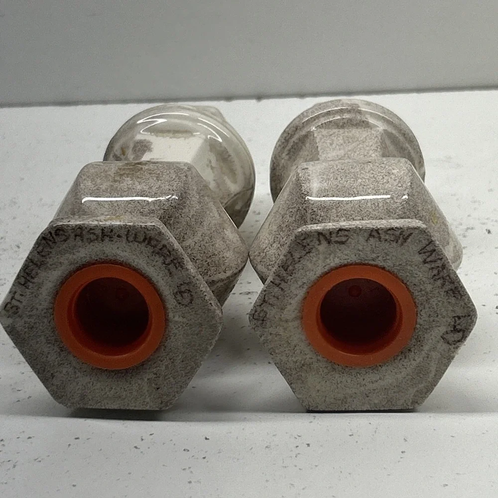St helens ashware Salt And Pepper Shakers Vintage‎